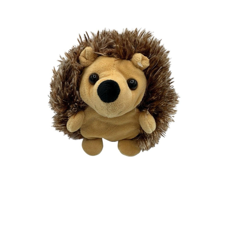 Spark Create‎ Imagine Hedgehog Plush Brown Stuffed Animal Soft Porcupine 6in